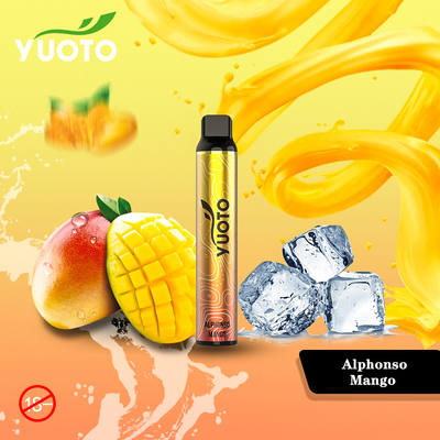 Yuoto Luscious Rokok Elektronik Sekali Pakai 8ml E Liquid Pod Cartridge Vaporizer E Vape Pod Mango Ice