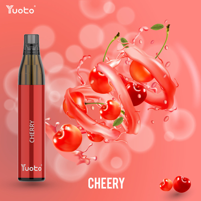Botol Yuoto max 600puffs Mesh Coil E-Cig 2ml Pod Vape Pen Sekali Pakai 2ml 600mAh
