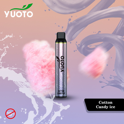 Kit Perangkat Pod Sekali Pakai Yuoto Luscious, 1350mAh 8ml 3000puffs Vape Sekali Pakai