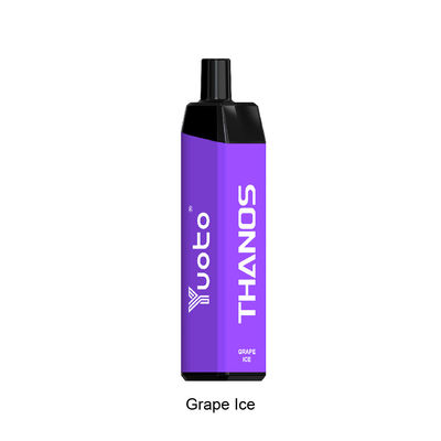 Pabrik Grosir 5000 Puff Sekali Pakai Botol Rokok Elektronik Yuoto Vape Isi Ulang Baterai 650mAh