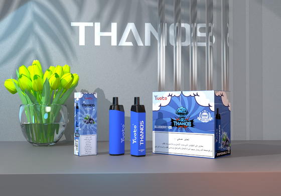 5000 Puff 14ml Yuoto Thanos E Cig, Mesh Coil 5% Pena Vape Sekali Pakai Nikotin