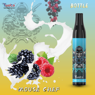 Vape Mini Sekali Pakai yang Disesuaikan, Rasa Buah 600 Puffs Tpd Vape