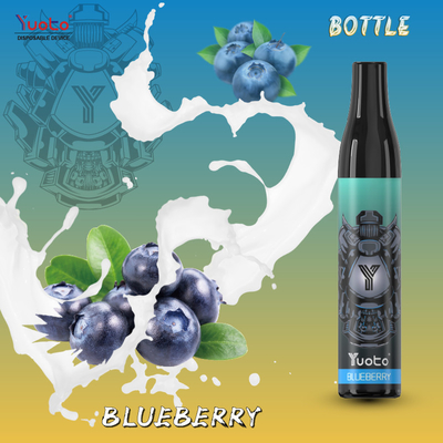 Pena Vaporizer Sekali Pakai Kustom, SS304 Yuoto Bottle 600puffs