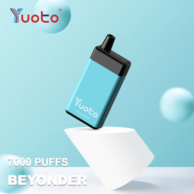 Menemukan Kinerja Yuoto 7000 Puffs Vape 900mAh Baterai Dan 7000 Puffs