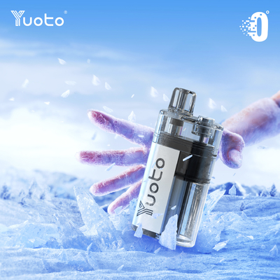 Plastik AL Yuoto 5000 Puffs Vape Dengan Resistensi Koil Mesh Untuk Awan Besar