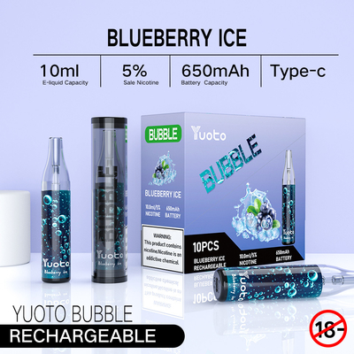 15 Flavours Pod System Devices 2300 Puffs Desain Silinder Dengan Pola Bertekstur