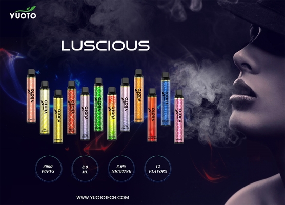 Yuoto Lezat 3000puff 27 rasa 42g Berat Jambu Es