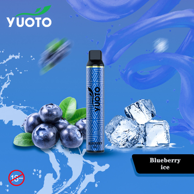 Yuoto luscious 22 Flavoured E Cigs Button Gratis, Mudah Digunakan Dengan Baterai 1350mAh