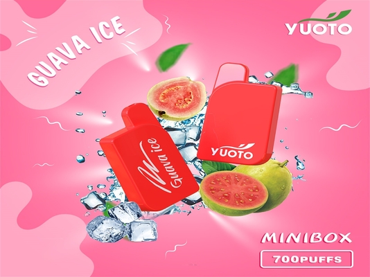 15 Flavours 700 Puffs Vape 2.3ML E Kapasitas Jus EMC ROHS Sertifikat