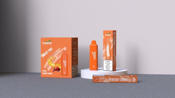 YUOTO SMART PRO 1500puff 2-5%Mg Disposable E cig Square Line Dengan Baterai 800mAh