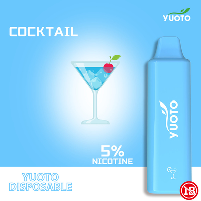 YUOTO Multi Flavour Disposable Vape Draw Mekanisme Penembakan Aktif