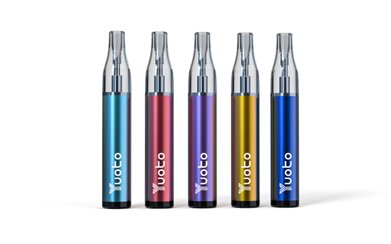 Yuoto Brand Mini Bar Vape Tahan Lama 5 Warna Tangki Minyak Transparan