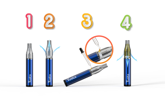 5 warna Rokok Elektronik Tangki minyak transparan koil mesh isi ulang