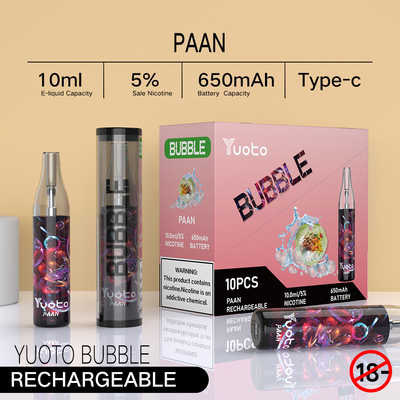 Harga Grosir Yuoto Bubble 4500 Puff Bersinar Dengan Lampu LED Es Semangka Kualitas Bagus Untuk FOB