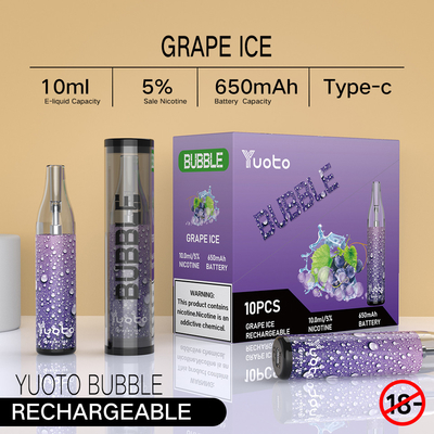 Harga Grosir Yuoto Bubble 4500 Puff Bersinar Dengan Lampu LED Es Semangka Kualitas Bagus Untuk FOB