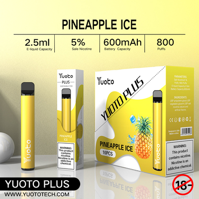 Yuoto Plus 800 Puffs E Rokok 32g 11 Rasa Campuran Blueberry Raspberry Strawberry