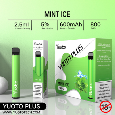 Yuoto Plus 800 Puffs E Rokok 32g 11 Rasa Campuran Blueberry Raspberry Strawberry