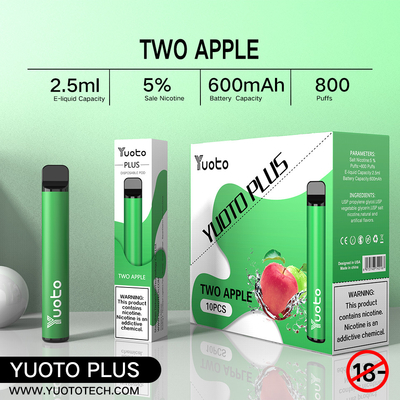 11 Rasa Campuran 800 Puffs Vape OEM / ODM Untuk Relaksasi Puff Bar