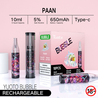 Produk Baru Logo Disesuaikan Asli yuoto 4500puff Rokok Elektronik vape