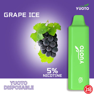 Compact 1500 Puffs Vape, Vape Pod yang Sudah Diisi sebelumnya dengan tubuh ramping