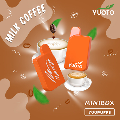 700 Puff Yuoto Mini Box 15 Flavours 2,3 ML Kapasitas Jus yang Layak Anda Dapatkan