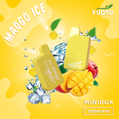 700 Puff Yuoto Mini Box 15 Flavours 2,3 ML Kapasitas Jus yang Layak Anda Dapatkan