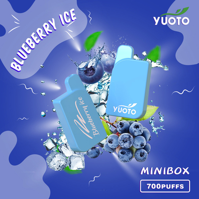 700 Puff Yuoto Mini Box 15 Flavours 2,3 ML Kapasitas Jus yang Layak Anda Dapatkan