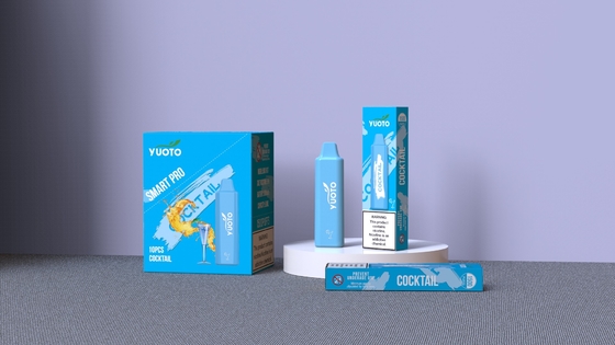 Yuoto Smart Pro 1500 Puff Sekali Pakai Ecig 3.7V 5.0ml E-Juice Capaticy