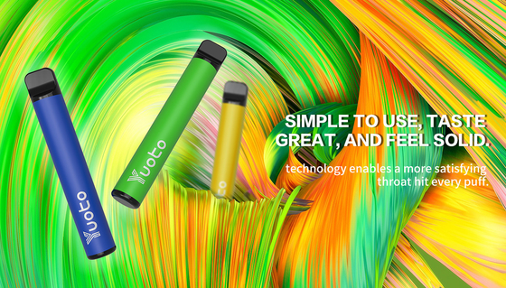 Yuoto 800 Puffs Vape Dengan 11 Rasa Origal Area Kapasitas Jus 2.5 ML