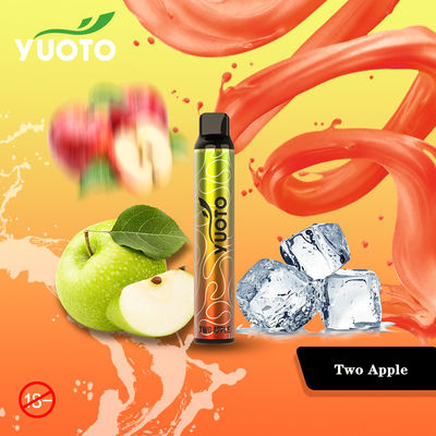 Yuoto Luscious 3000 Puffs Disposable Vape 1350 mAh Baterai 8.0 ML E-Juice