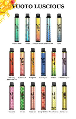 Yuoto Luscious 3000 Puffs Disposable Vape 1350 mAh Baterai 8.0 ML E-Juice