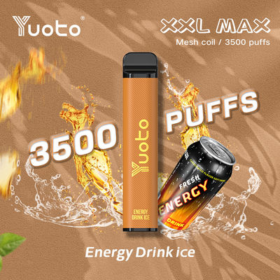 Yuoto Vape sekali pakai XXL MAX 3500 Puffs Perangkat Rasa