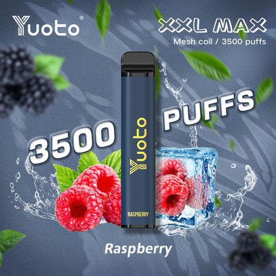 XXL Yuoto sekali pakai Vape MAX 3500 Puffs Perangkat Rasa 9 ml