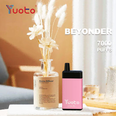7000 Puff Yuoto Beyonder Vape Sekali Pakai Isi Ulang 650 MAH