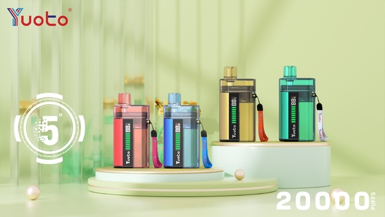Tingkatkan Pengalaman Vape Anda dengan YUOTO Pen Vape sekali pakai 850mAh Baterai Kapasitas DualMesh Coil