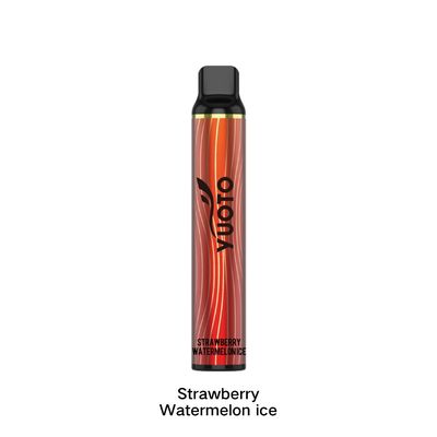 3000 Puffs 5% Nic Yuoto Uap Sekali Pakai Rokok Jus Lembut Rasa Semangka