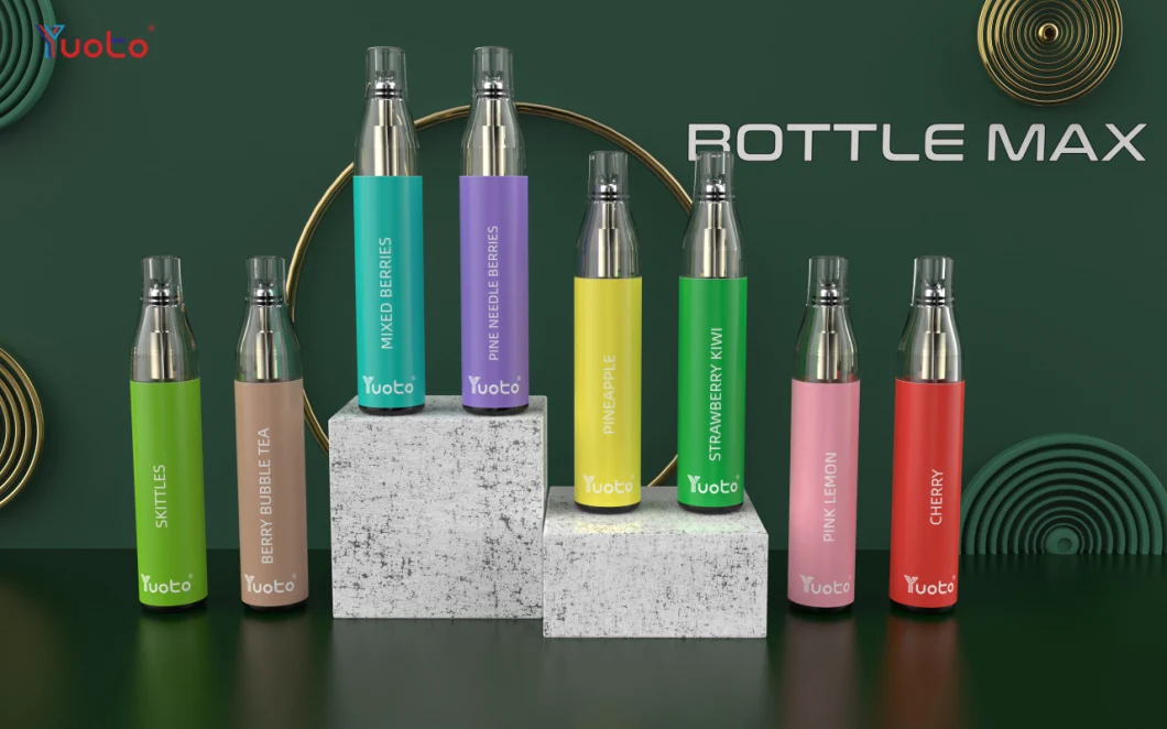 China Popular New Modle Yuoto Bottle Max 600 Puffs with Tpd Disposable Vaporizer