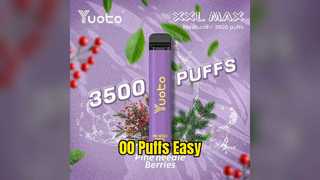 Yuoto XXL MAX 00 Puff Vaping Mudah