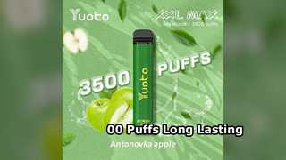 Yuoto XXL MAX 00 Rasa Perangkat Puff