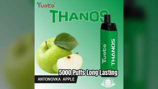 Perangkat Tahan Lama Yuoto Thanos 5000 Puff